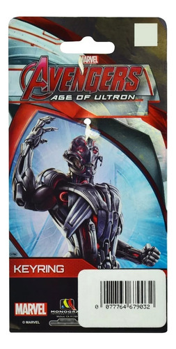 Foto 3 pulgar | Marvel Avengers Llavero Metalico Ultron Monogram