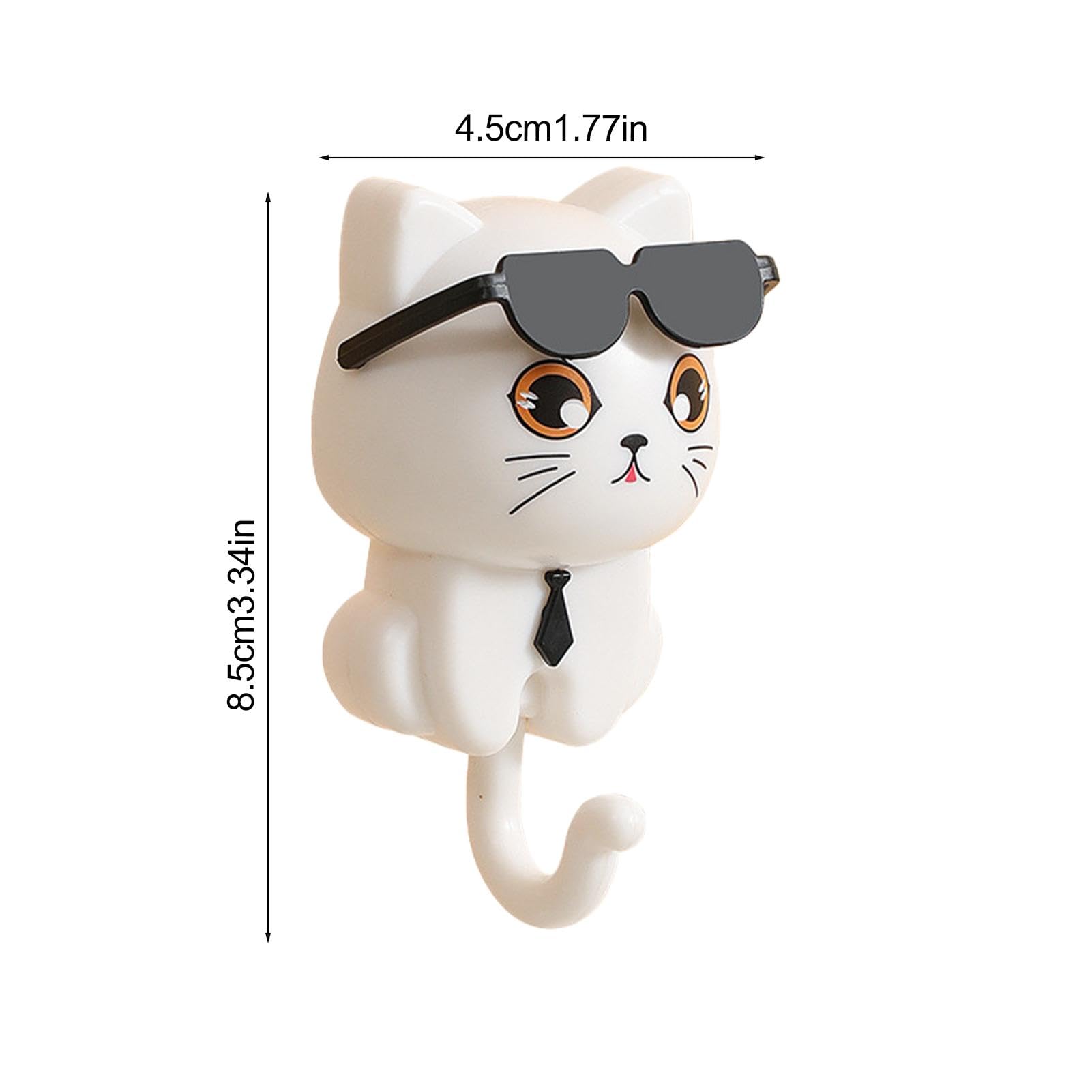 Foto 6 | Llavero Con Forma De Gato Lafande  Lindas Gafas De Sol Con Forma De Gato Para Decoración De Pared - Venta Internacional