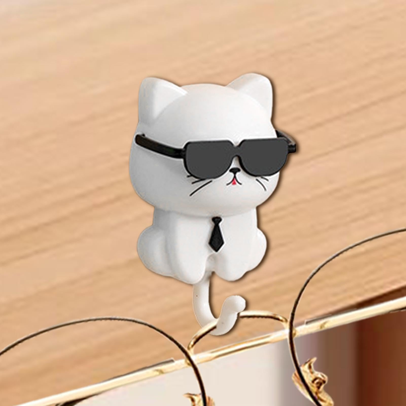 Foto 8 pulgar | Llavero Con Forma De Gato Lafande  Lindas Gafas De Sol Con Forma De Gato Para Decoración De Pared - Venta Internacional