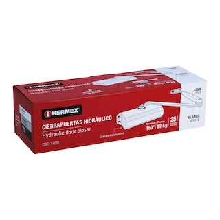 Foto 2 | Cierrapuertas Hidraulico Hermex Cipu-b Color Blanco