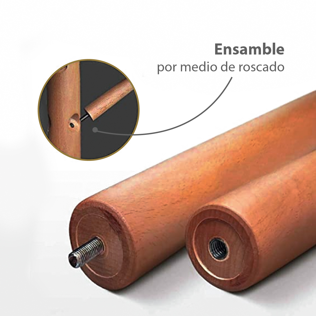 Foto 4 pulgar | Perchero Ilios Innova Minimalista de Madera con 8 Ganchos Marrón