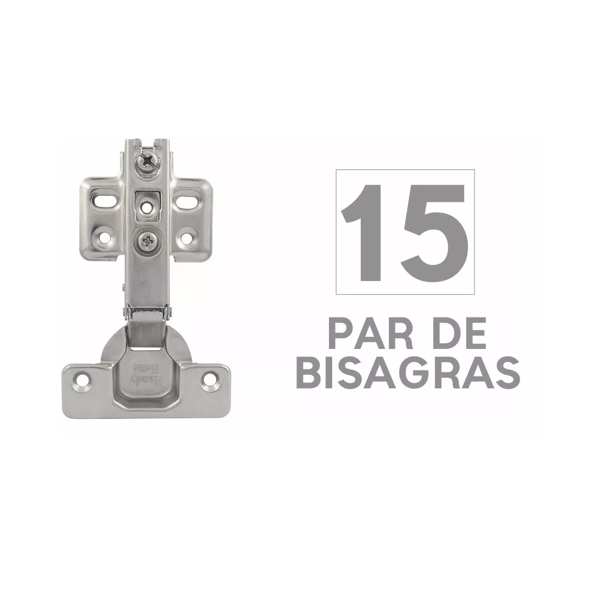 Foto 2 | Bisagra Bidimensional Eo Safe Imports Esi8358 15 Piezas