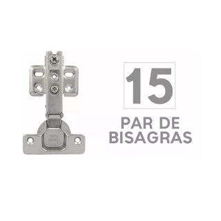 Foto 2 | Bisagra Bidimensional Eo Safe Imports Esi8358 15 Piezas