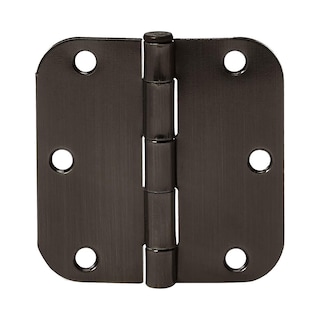 Foto 1 | Bisagras de Puerta Redondeadas De 9 X 9 Cm Bronce Frotado Con Aceite - Venta Internacional