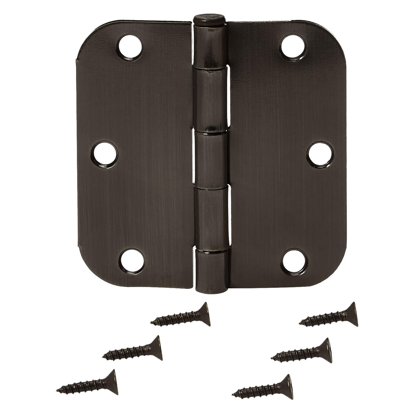 Foto 4 pulgar | Bisagras de Puerta Redondeadas De 9 X 9 Cm Bronce Frotado Con Aceite - Venta Internacional
