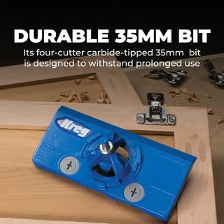 Foto 3 | Plantilla De Bisagra Oculta Kreg Khi-hinge Para Herrajes De Gabinetes - Venta Internacional.