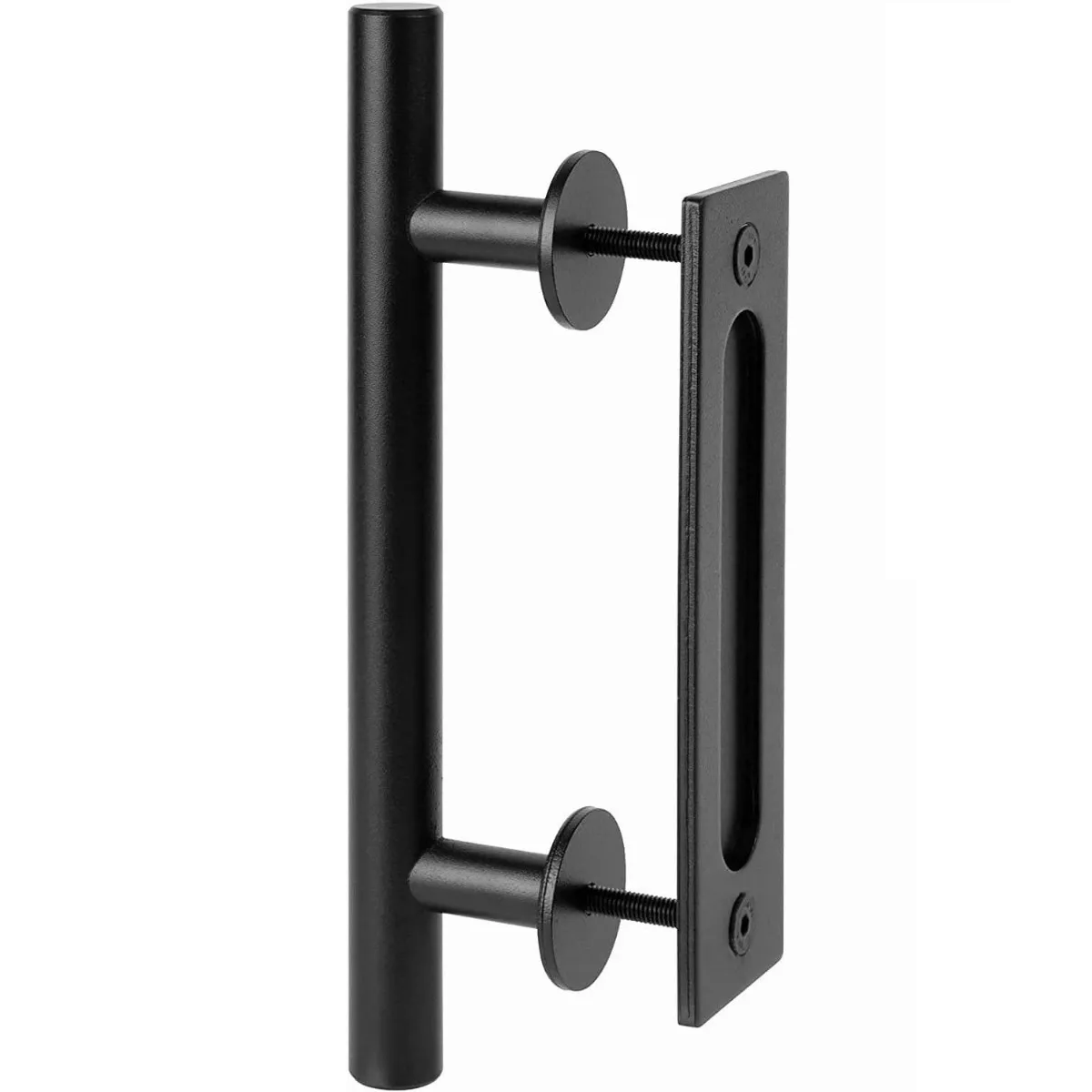 Jaladera de Acero Inoxidable para Puerta de Granero Eo Safe Imports Esi-8354 color Negro