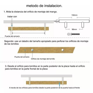 Foto 2 | Juego Herrajes de Acero Inoxidable 12 Piezas Eo Safe Imports Esi-8350 color Dorado