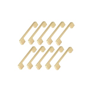 Foto 1 | Tiradores para Cajones Lab.G 12.8 Cm 10 Piezas Doradas