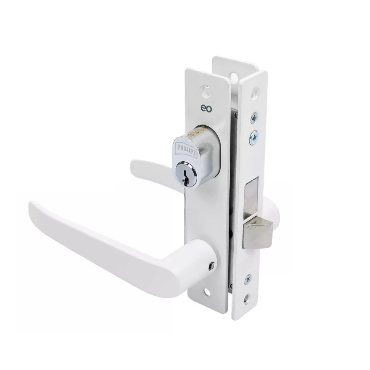 Cerradura de Aluminio Eo Safe Imports Esi-15617-1 Blanco