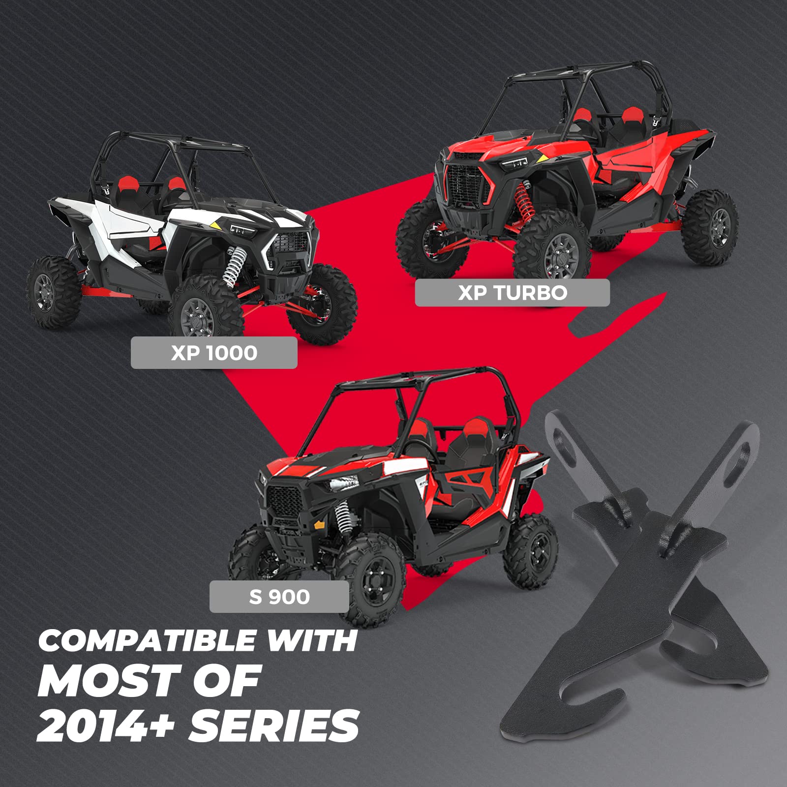 Foto 4 pulgar | Cierres De Puerta Kemimoto Compatibles Con Rzr Xp 1000/4 1000 - Venta Internacional.