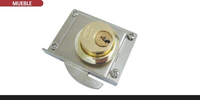 Foto 1 | Cerradura 72 para Mueble Derecha 20 Phillips color Plateado