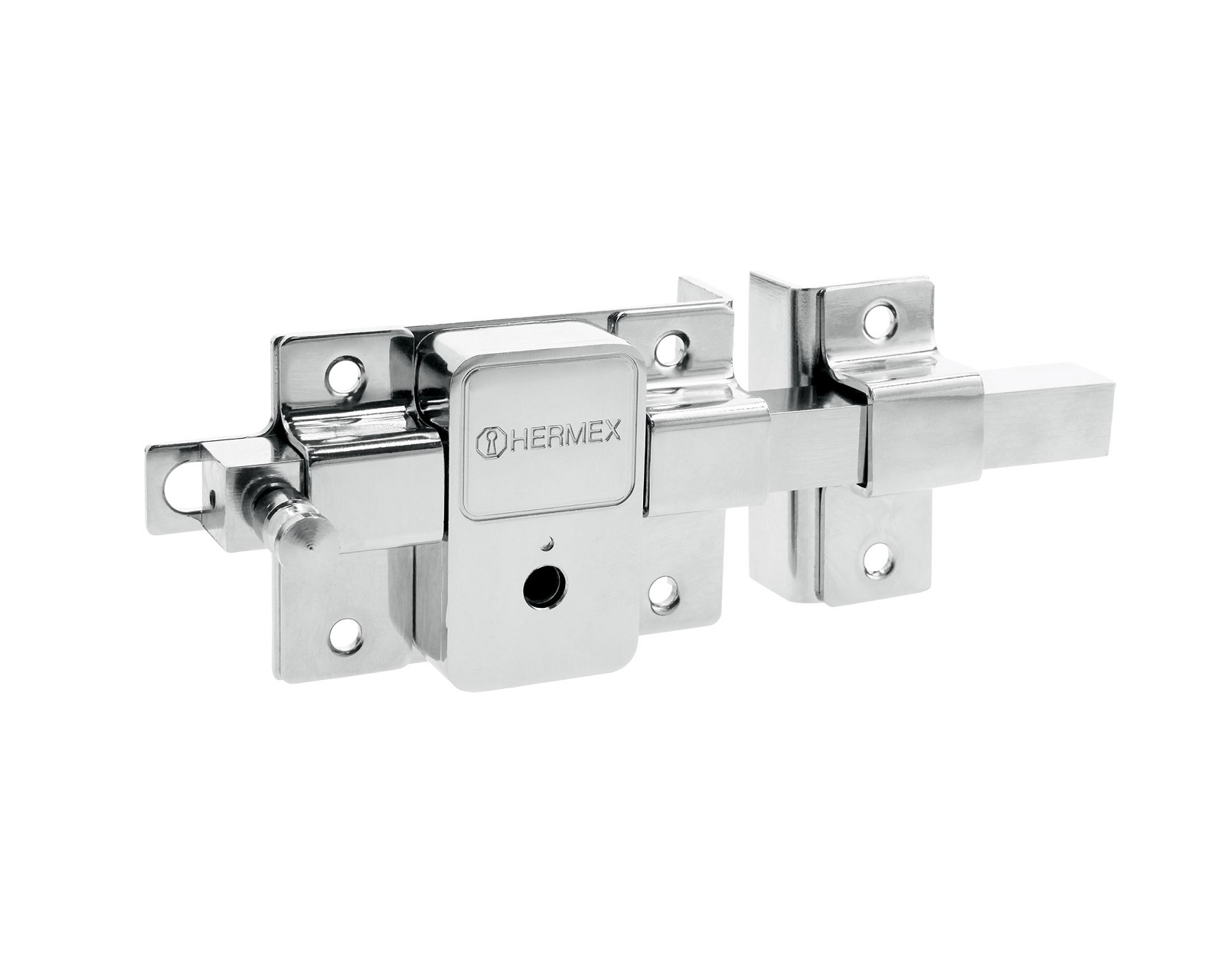 Foto 2 pulgar | Cerradura para Puerta Barra Fija Hermex Cb-50db Llave Tetra Derecha