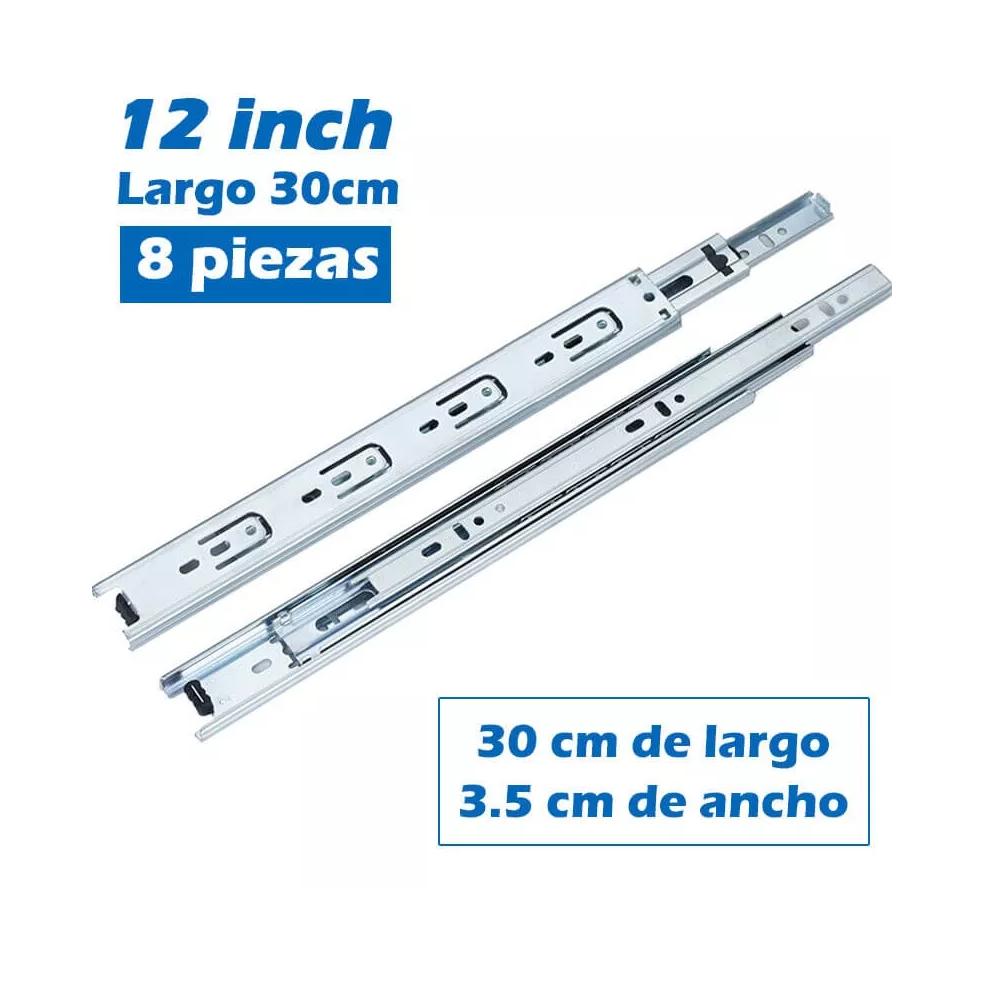 Foto 3 | Correderas de Extensión Belug 8 Piezas