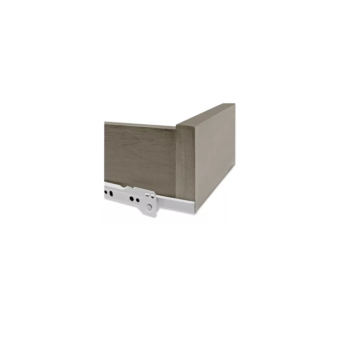 Foto 3 pulgar | Corredera Esmaltada Riel 35cm (10 Pares)  Eo Safe Imports Esi-15621 Blanco