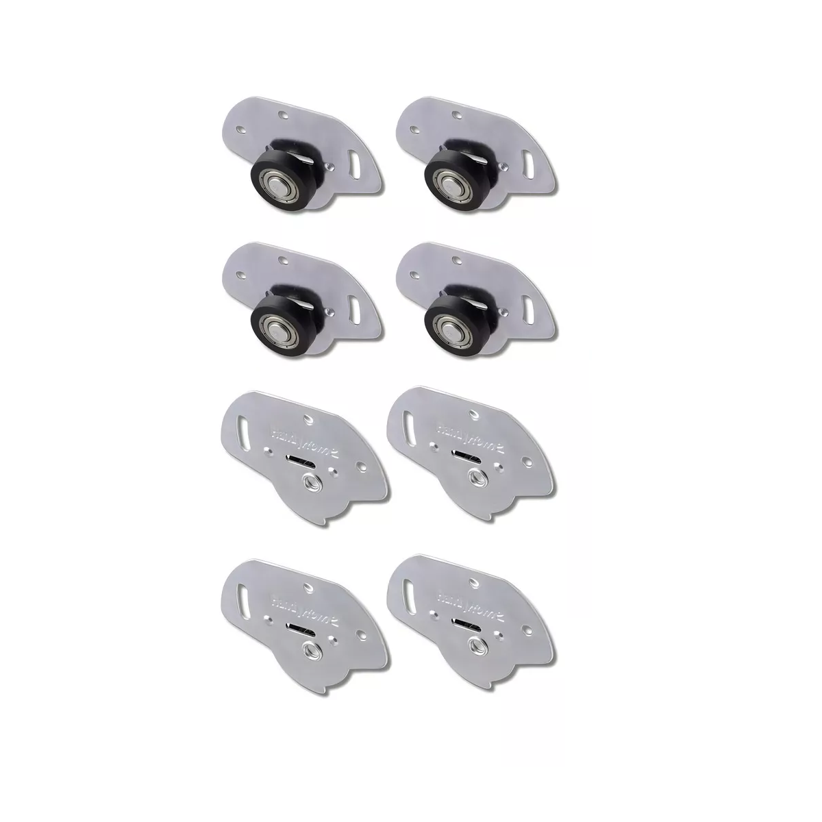 Foto 2 pulgar | Sistema Para Puerta Corrediza De Muebles Sin Riel Eo Safe Imports  Esi-15623 Gris