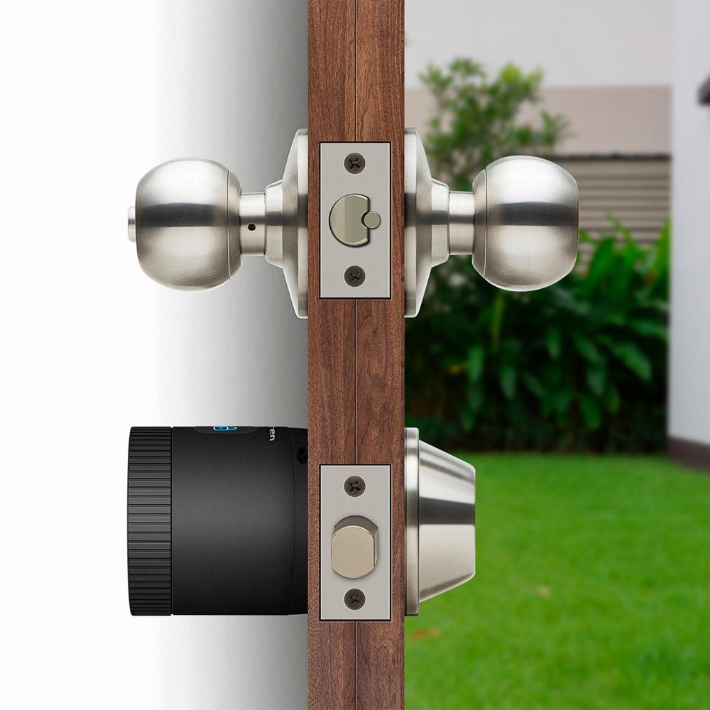 Foto 3 pulgar | Cerrojo Steren LOCK-400 color Negro Bluetooth Motorizado Deadbolt