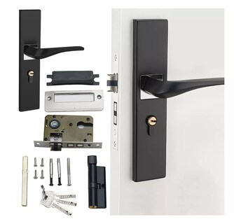 Foto 2 | Cerradura BELUG para Puerta color Negro