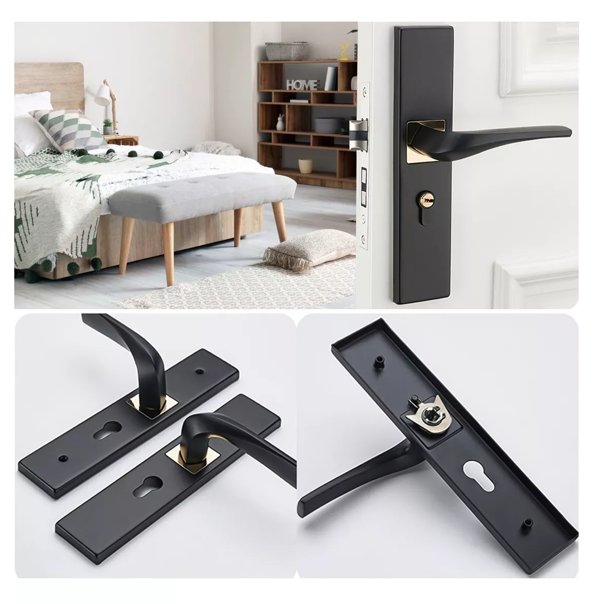 Foto 5 | Cerradura BELUG para Puerta color Negro