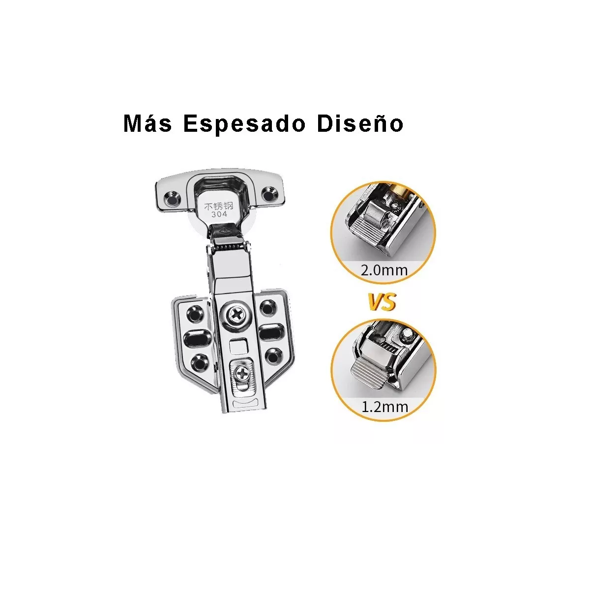 Foto 4 pulgar | Juego de Bisagras Eo Safe Imports Esi8335 12 Piezas