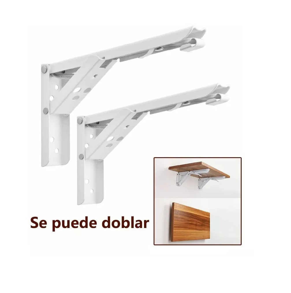Foto 4 pulgar | Soporte Ménsula Brazo para Repisa Belug color Blanco