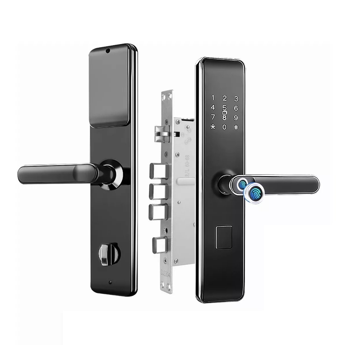Cerradura Electrónica Inteligente Huella Digital Eo Safe Imports Esi-5316 color Negro