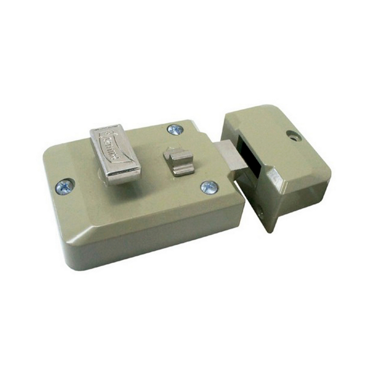 Foto 1 | Cerraduda Sobreponer Derecha Phillips Picaporte Golpe Beige