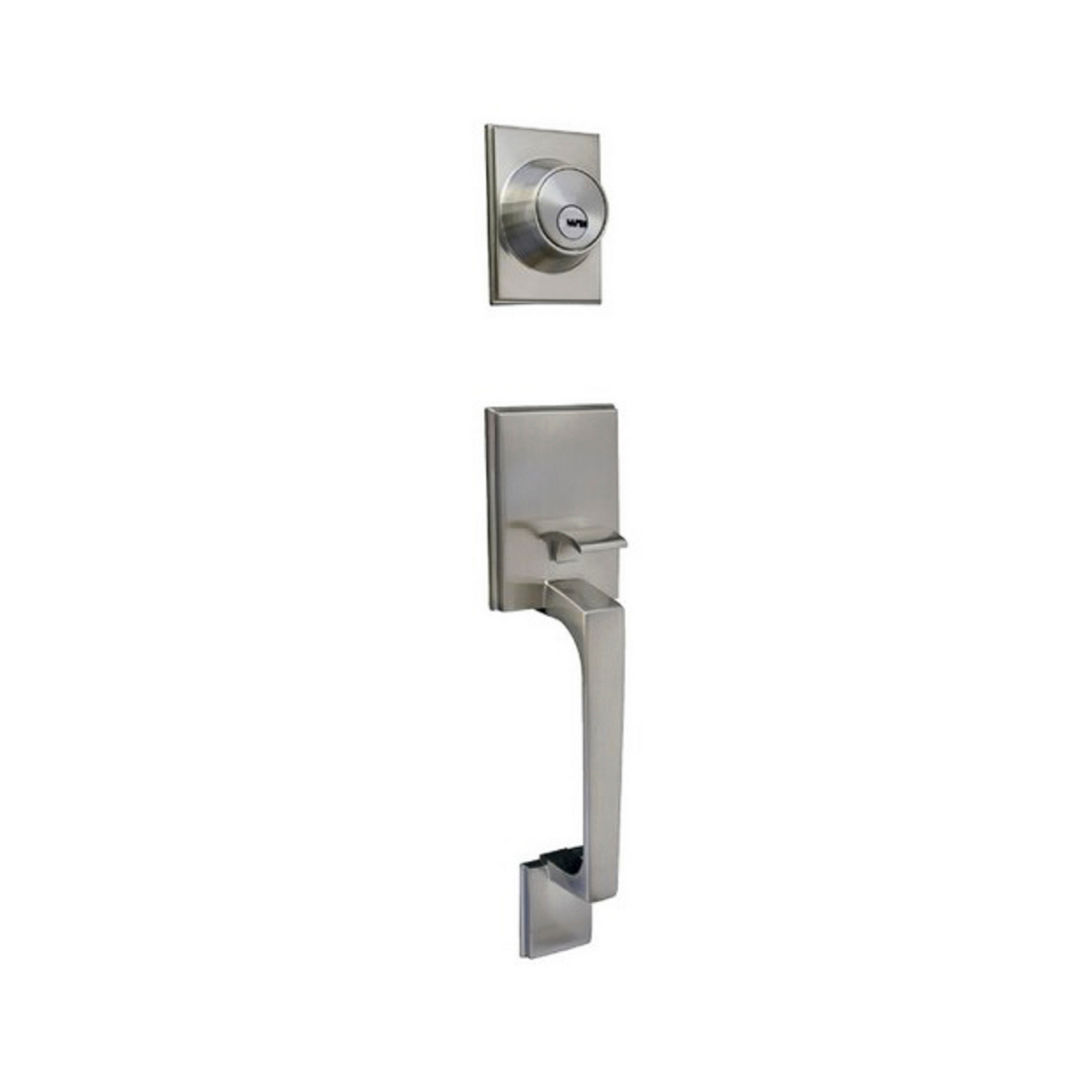 Foto 2 pulgar | Cerradura Gatillo Yale Llave/llave Con Perilla Interior Ball Cromo Mate Napoles