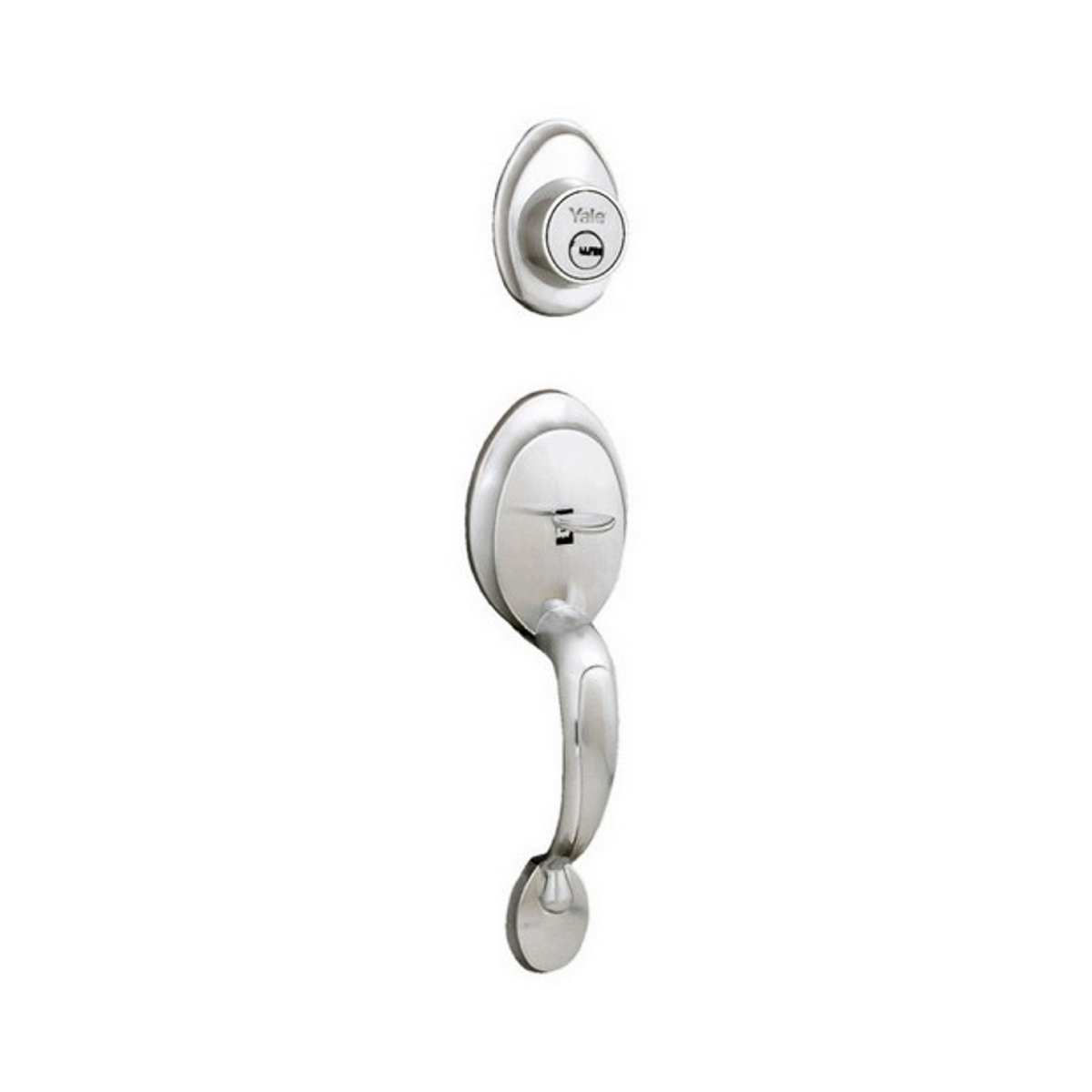 Foto 2 pulgar | Cerradura Gatillo Yale Llave/llave Laton Brillante Venecia