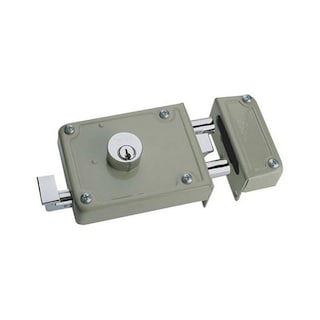 Foto 1 | Cerradura Sobreponer Phillips Izquierda Doble Cerrojo Beige
