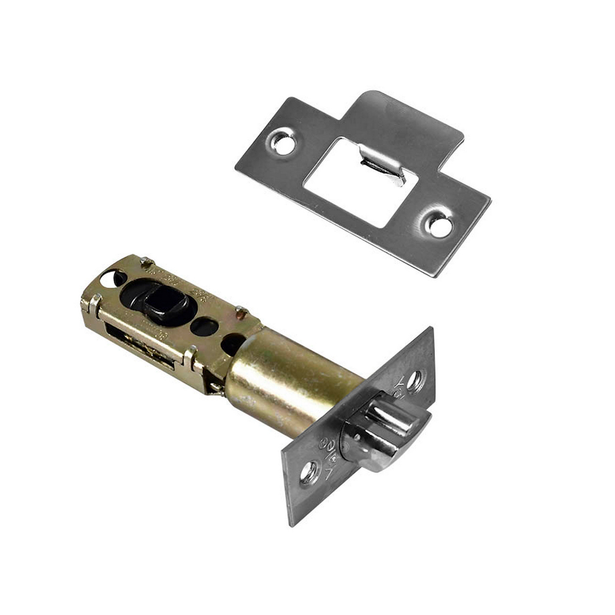 Foto 4 pulgar | Cerradura Manija Yale Tubular Baño Niquel Satinado Llave Puntos Castelli
