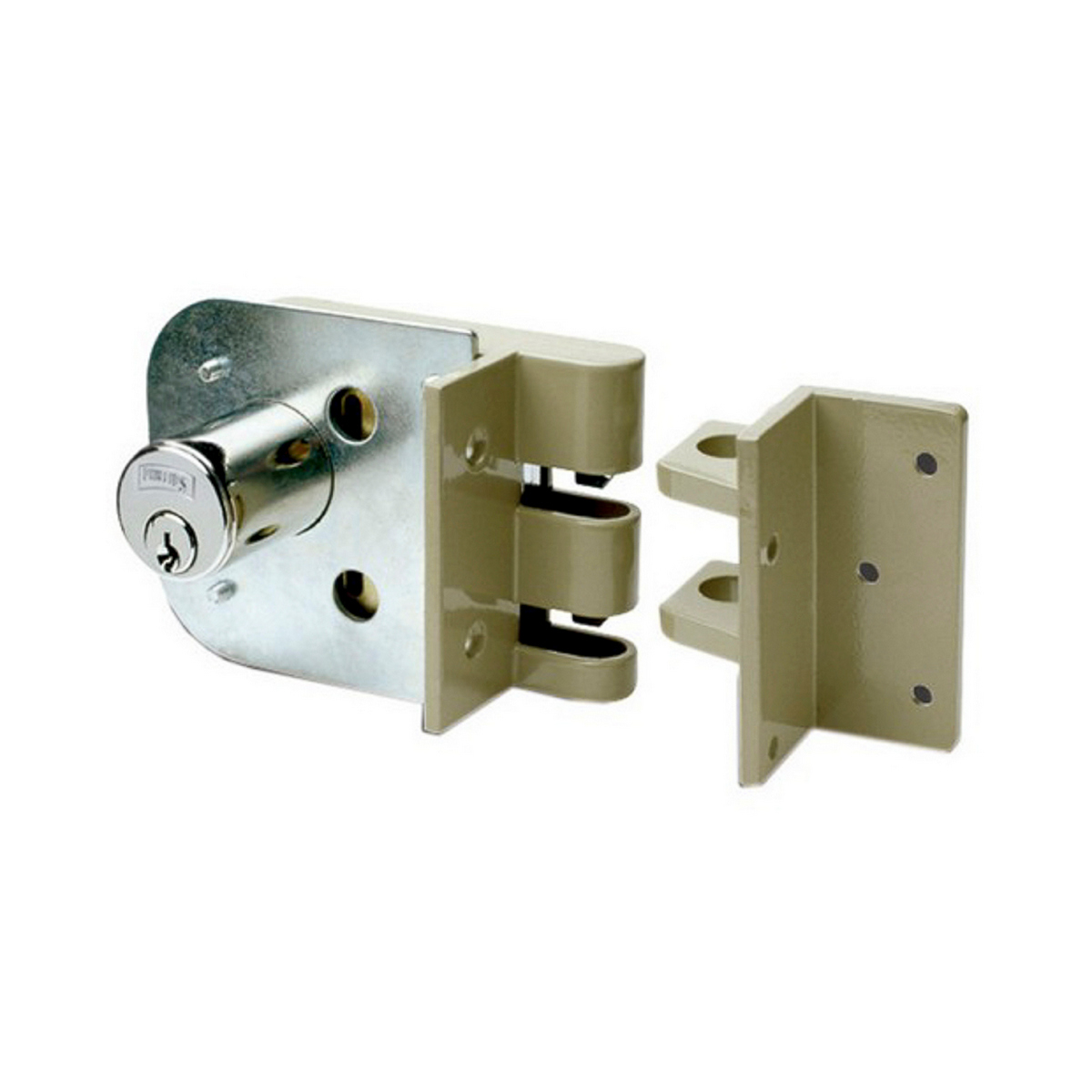 Foto 2 pulgar | Cerradura Puerta Corrediza Phillips Derecha Instafacil Beige