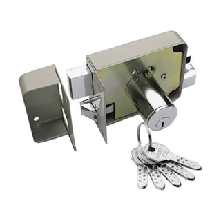 Foto 1 | Cerradura Sobreponer Phillips Izquierda Instala Facil Llave/puntos Beige
