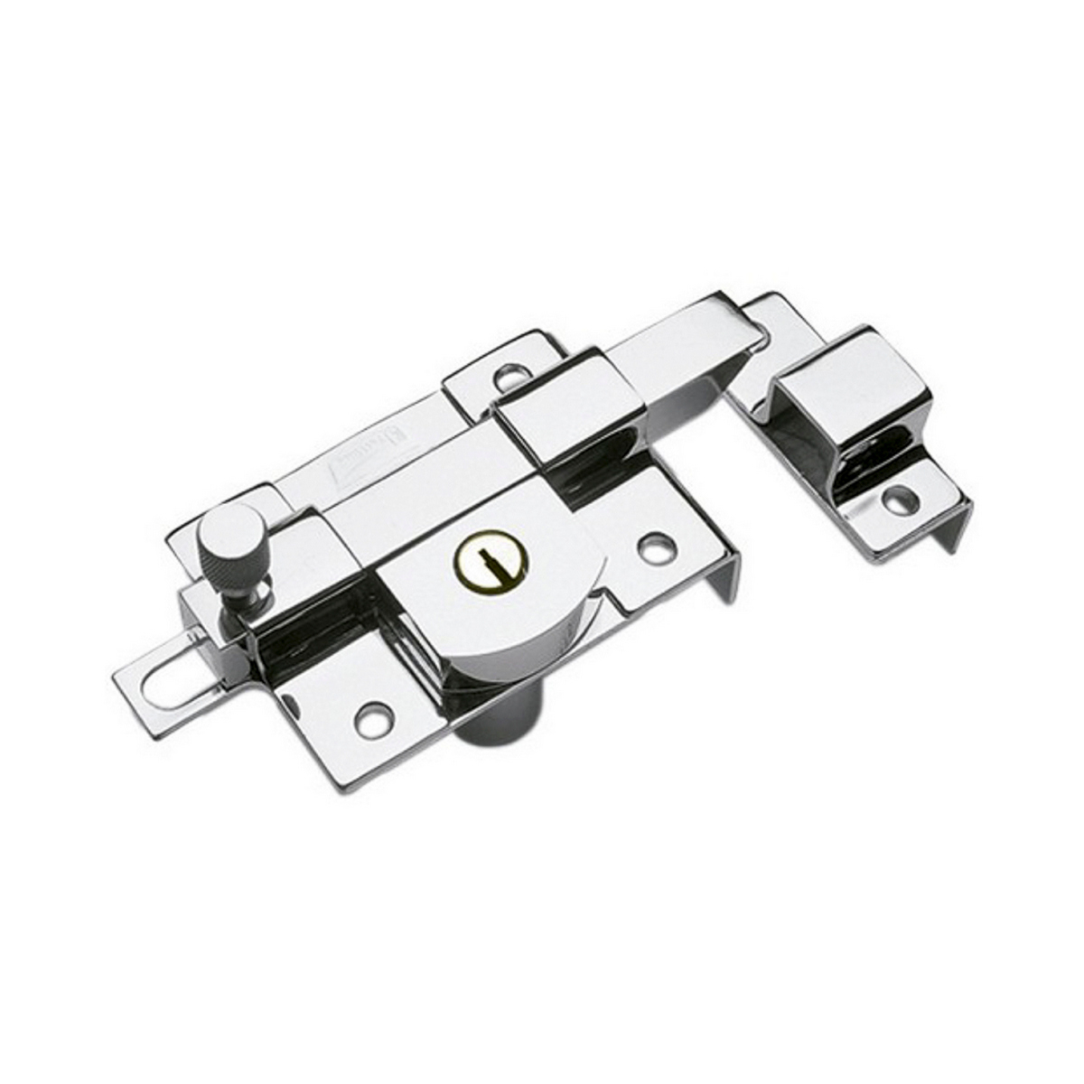 Cerradura Barra Derecha Phillips Con Picaporte Integrado Cromo
