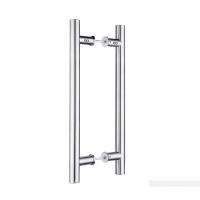 Foto 1 | Jaladera Acero Inoxidable Tipo H Puerta Cristal Eo Safe Imports Esi-8338-1 Plata