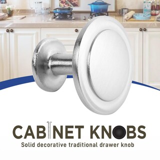 Foto 3 | Pomos Para Armarios De Cocina Lifemaster, 6 Unidades, Níquel Inoxidable - Venta Internacional.