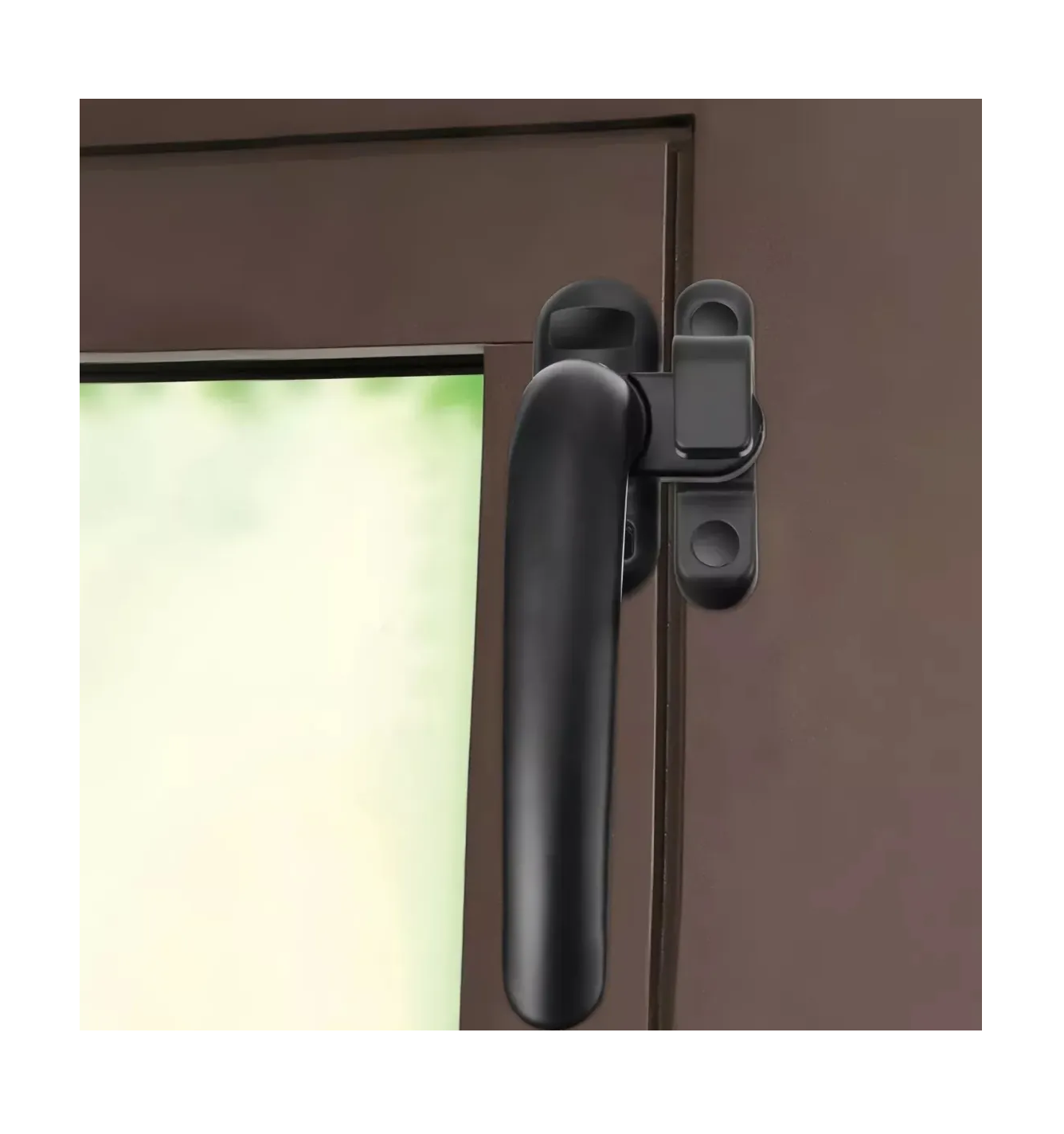 Foto 3 pulgar | Manilla De Ventana  Manija De Puerta  2 Pcs Negro