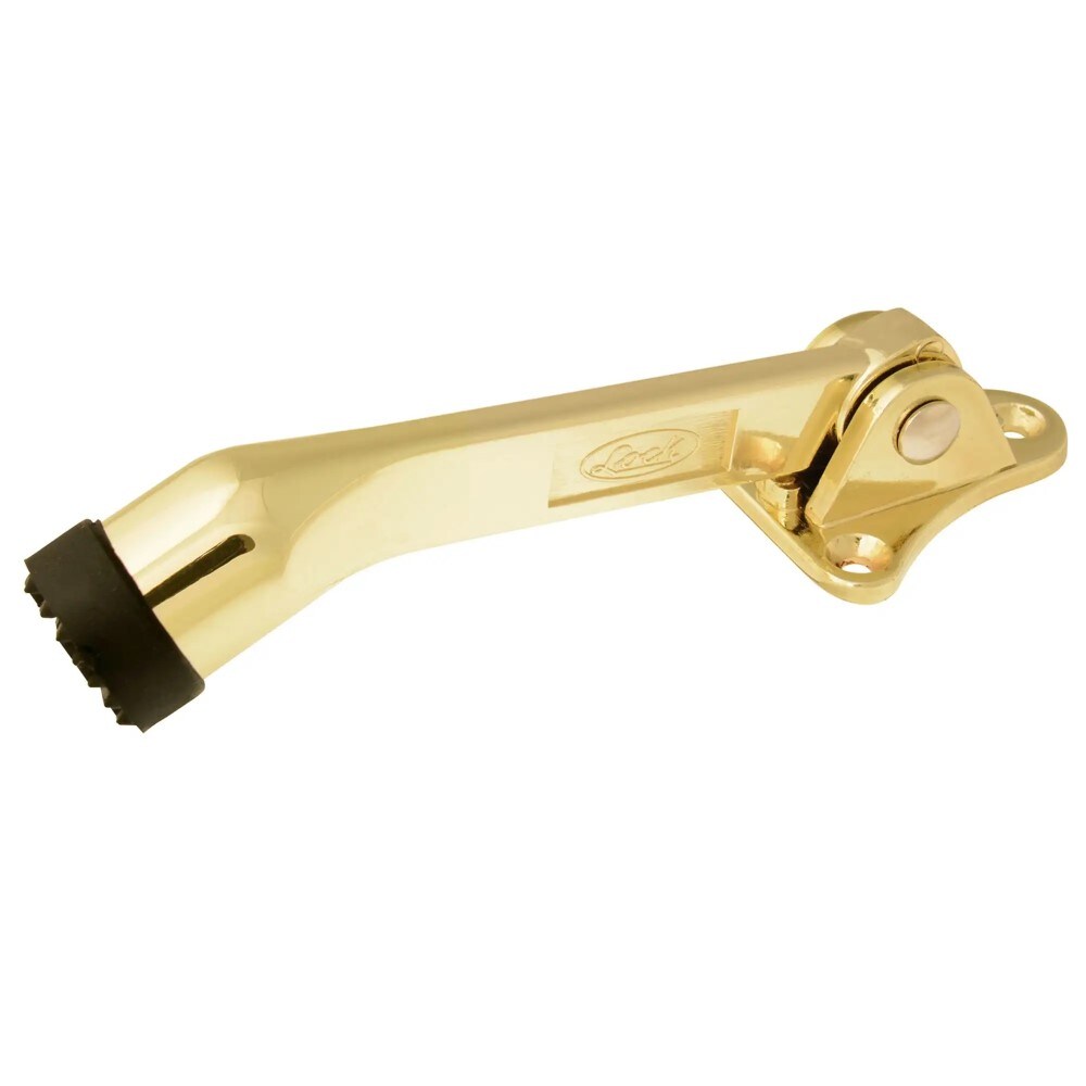 Fija Puerta Pata Tipo Palanca Zamac Acabado Latón Lock $219