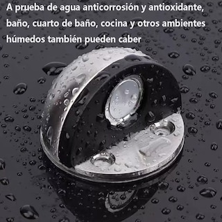 Foto 3 | Juego de 6 Topes Magnéticos de Acero Inoxidable para Puertas Eo Safe Imports Esi-10931 Plata