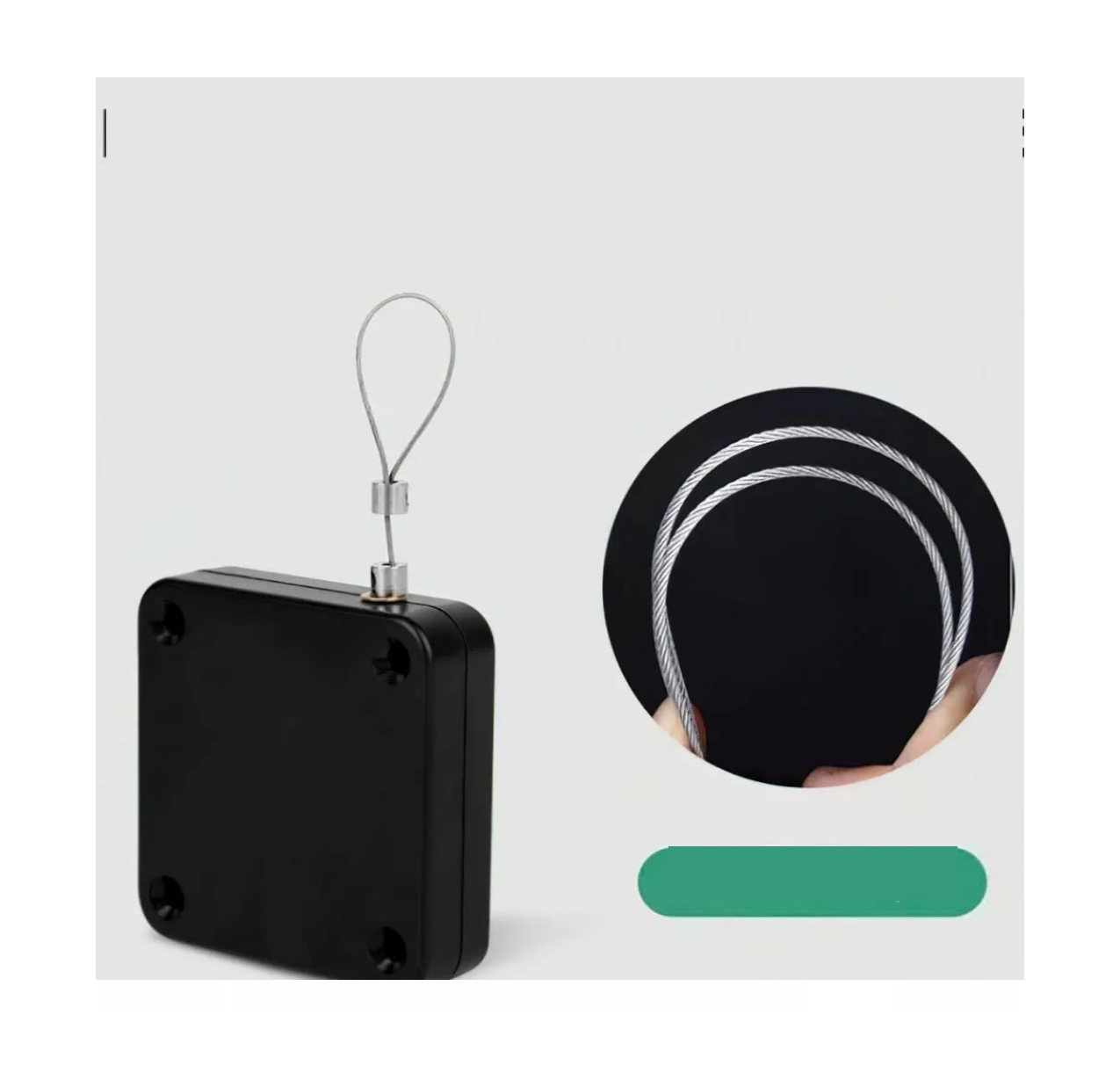 Foto 5 pulgar | Cierra Puertas Automático Sin Perforaciones Soporte 6 cm Negro 2 Piezas