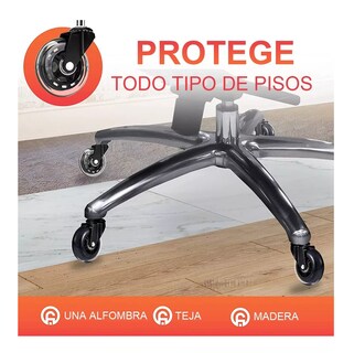 Foto 5 | Ruedas para Sillas Belug 5 Piezas