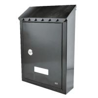 Foto 1 | Buzón Para Cartas Con Llave Metálico Eo Safe Imports Esi-2226-1 Negro