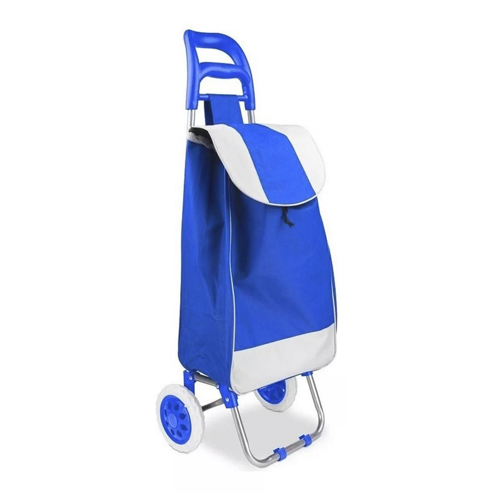 Carrito de Compras Cjr Plegable y Multiusos