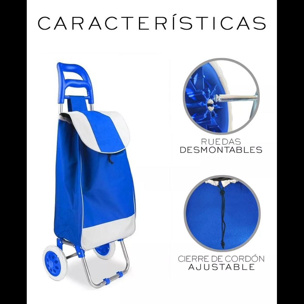 Foto 5 pulgar | Carrito de Compras Cjr Plegable y Multiusos