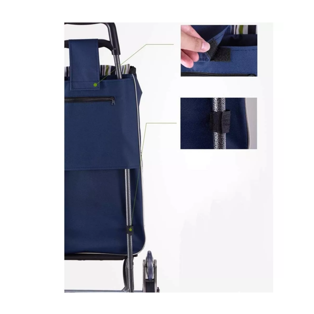 Foto 4 pulgar | Bolsa De Repuesto Para Carrito Impermeable, Belug Azul Marino