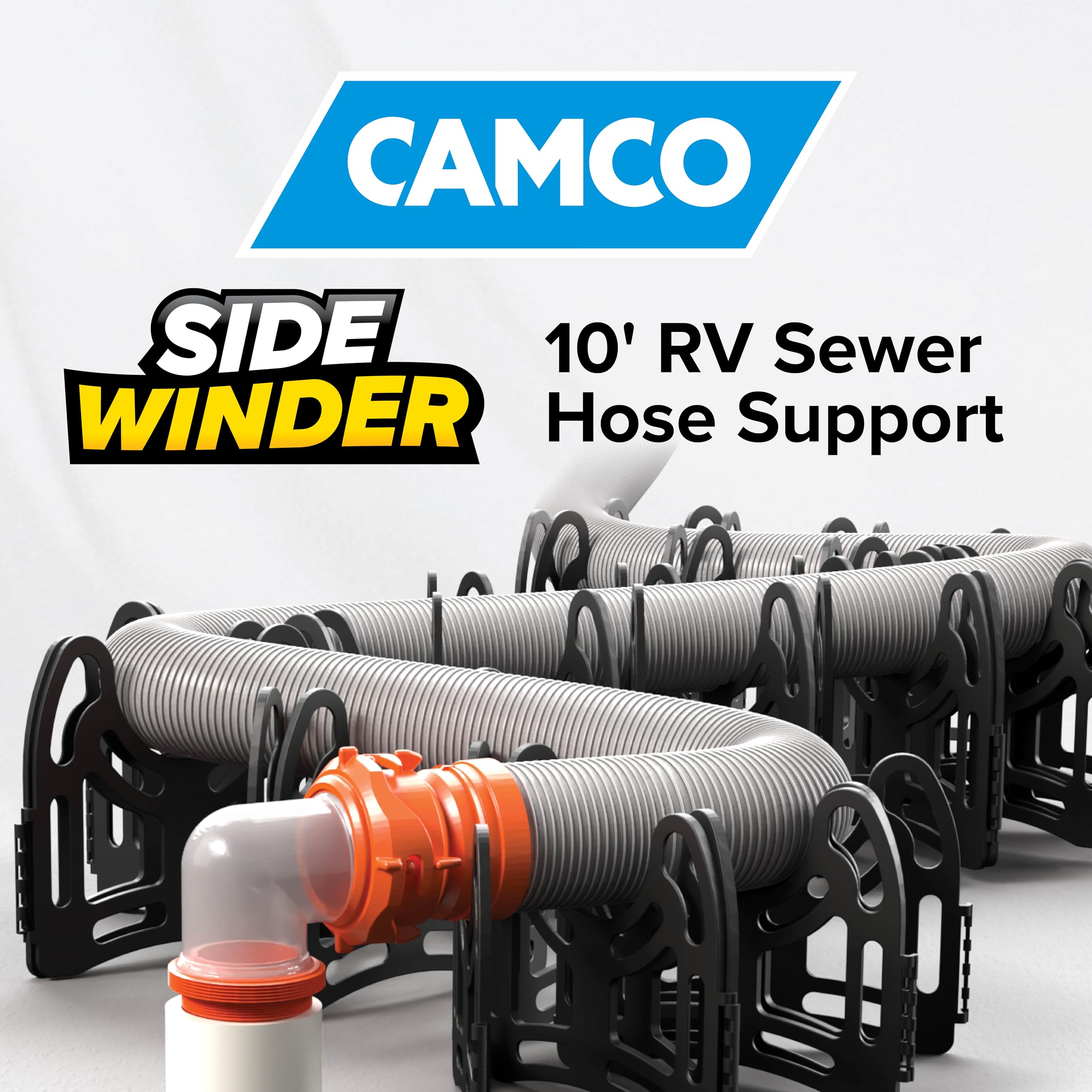 Foto 3 pulgar | Soporte Para Manguera De Alcantarillado Para Vehículos Recreativos Camco Sidewinder De 3 M Con Asa D - Venta Interna