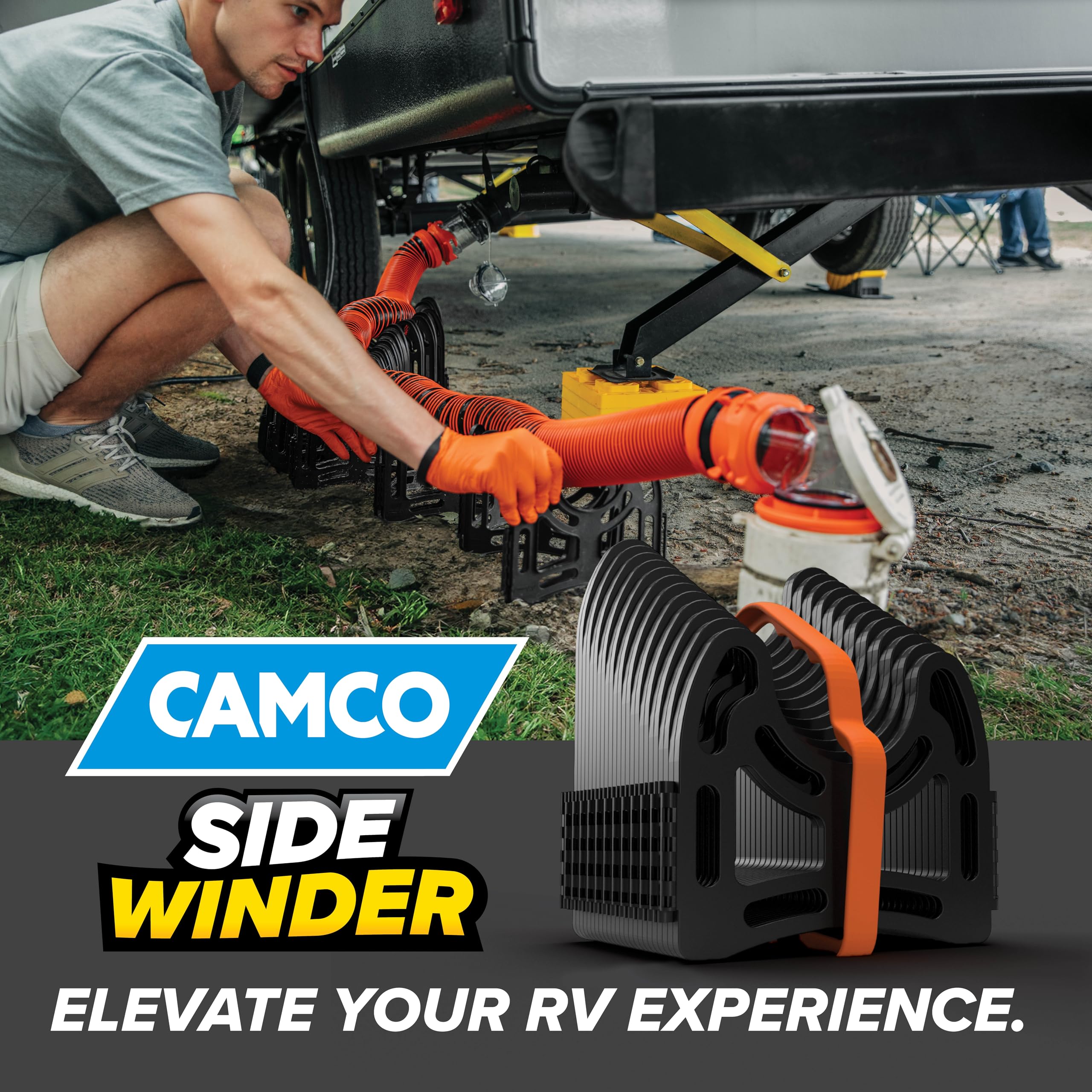 Foto 7 pulgar | Soporte Para Manguera De Alcantarillado Para Vehículos Recreativos Camco Sidewinder De 3 M Con Asa D - Venta Interna