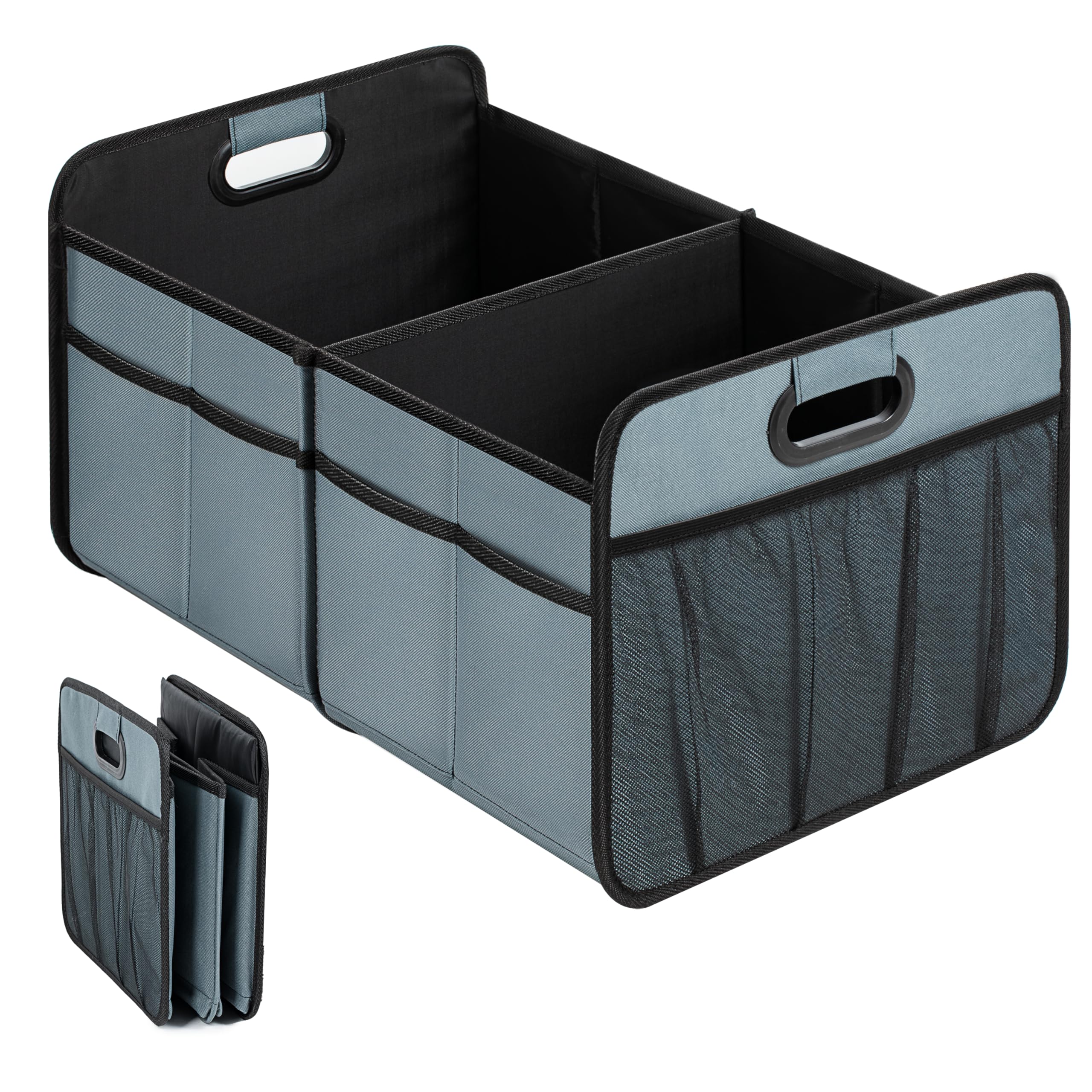 Foto 2 pulgar | Organizador De Maletero De Coche, Sencillo, De Lujo, Plegable, 50 L, 2 Compartimentos - Venta Internacional.