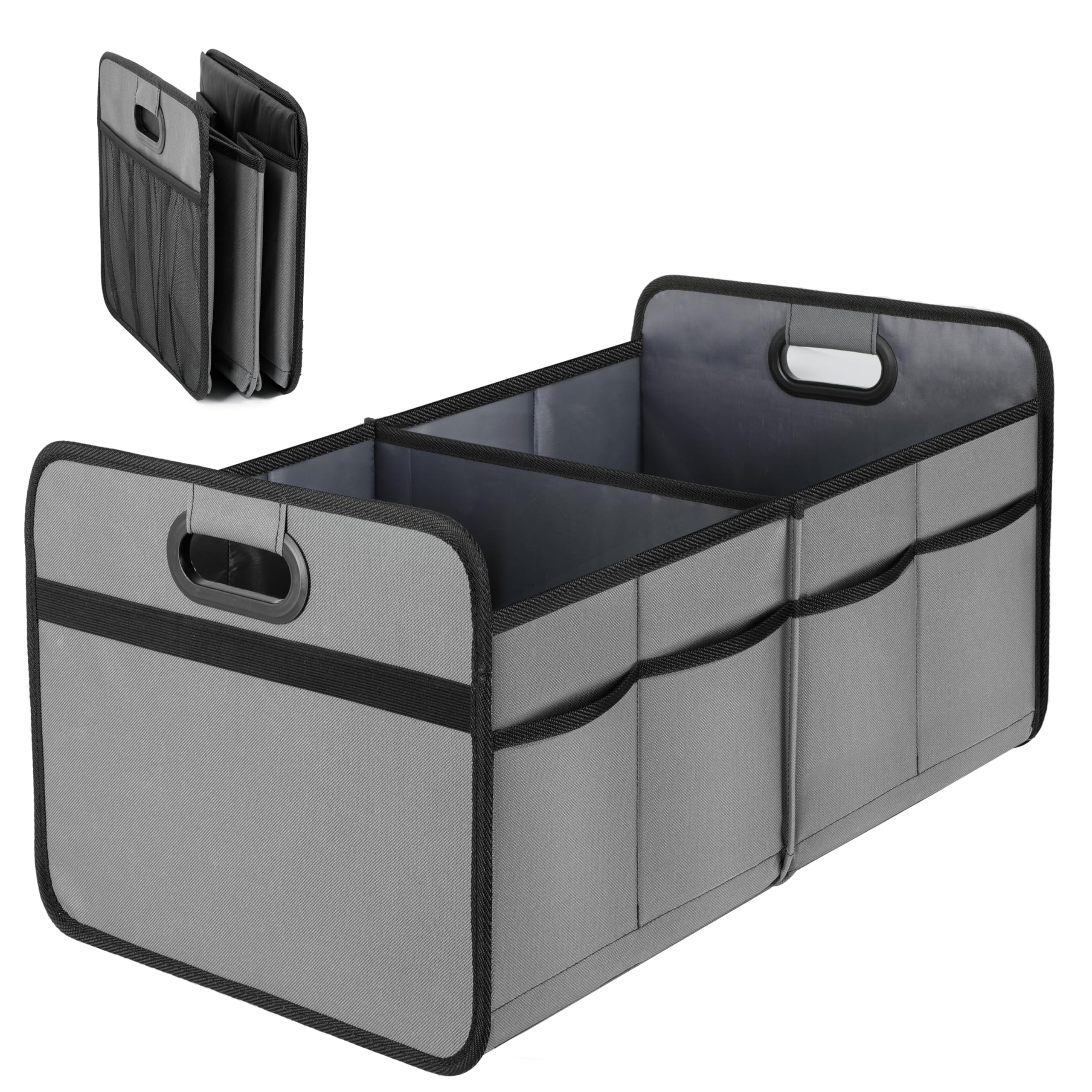 Foto 2 pulgar | Organizador De Maletero De Coche Simple Deluxe, 50 L, Suv, Impermeable, Gris - Venta Internacional.
