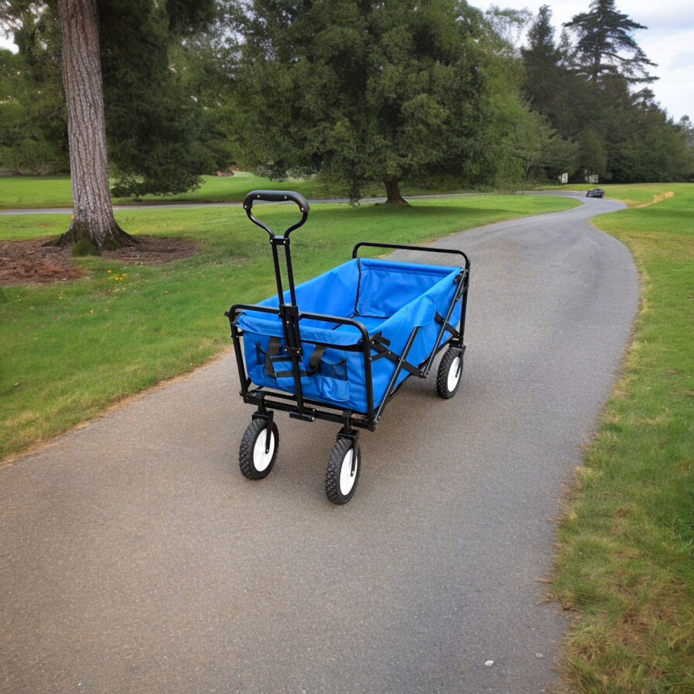 Foto 8 | Carrito Plegable Iliosinnova Azul para Exteriores Multifuncional